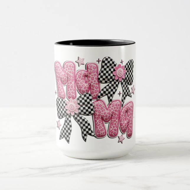 Taza Mamá Leopardo Rosa (Centro)