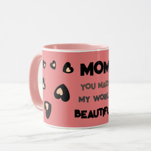 TAZA MAMÁ, MADRE, MUJERES AMAN EL REGALO CUMPLEAÑOS