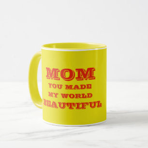TAZA MAMÁ, MADRE, MUJERES AMAN EL REGALO DE CUMPLEAÑOS