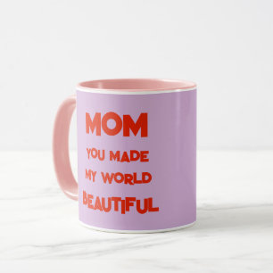 TAZA MAMÁ, MADRE, MUJERES AMAN EL REGALO DE CUMPLEAÑOS