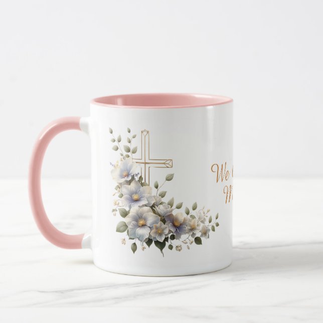 Taza Mamá, Mamá, Nana, Abuela Elegante Mug Escarcha Flo (Izquierda)