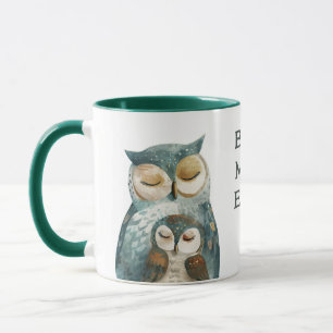 Taza Mama Owl Mejor Día de la Madre