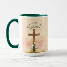 Mamá Pascua Regocija Cruz y Lirios