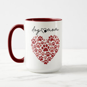 Taza Mamá Perro Personalizada – Nombre Personalizado Dí