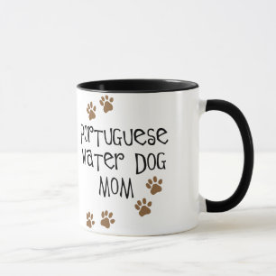 Taza Mamá portuguesa del perro de agua