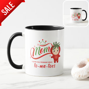 Taza Mamá, Te Amo De Mi Cabeza TOMA A Las Madres Gracio