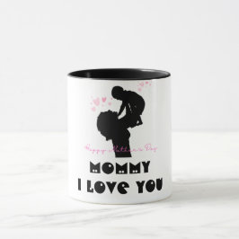 Taza Mamá, te amo, música - regalo de corazón