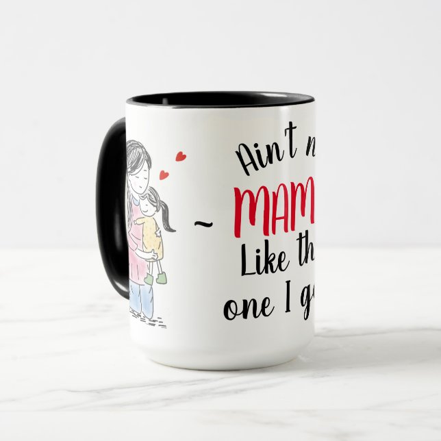 Taza Mamá y hija con cita (Anverso izquierdo)