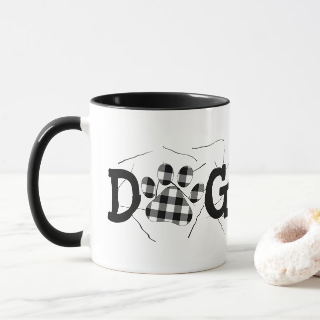 Taza Mamás de perro con leche de búfalo (Con donut)