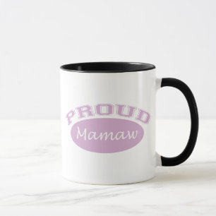 Taza Mamaw orgulloso (rosa)