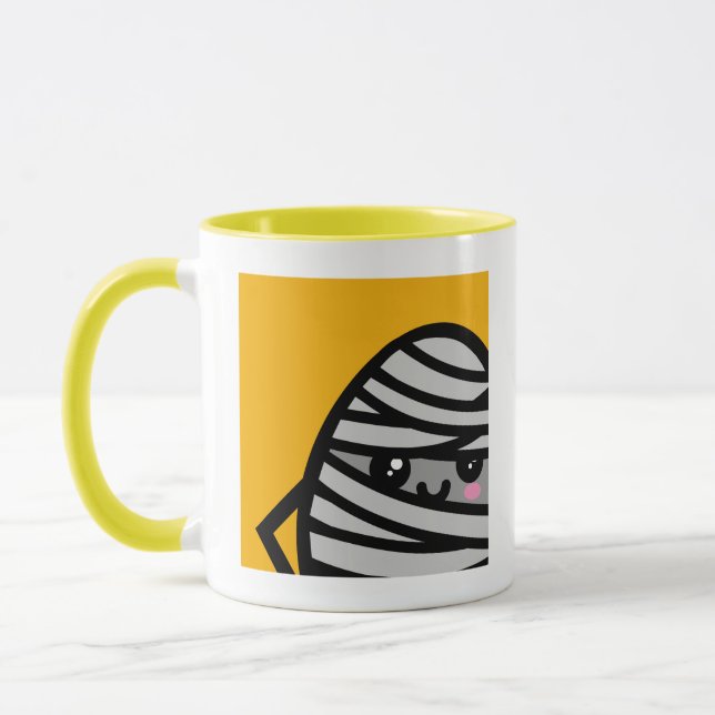 Taza Mami de huevos trepidante - Halloween | Añadir su  (Izquierda)