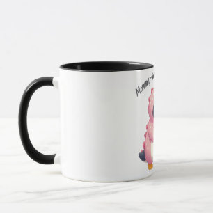 Taza Mami-Saurus y Baby-Guin Mug