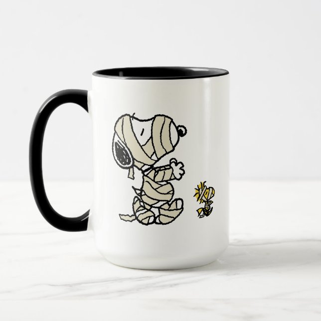 Taza Mamis de Snoopy y Woodstock (Izquierda)