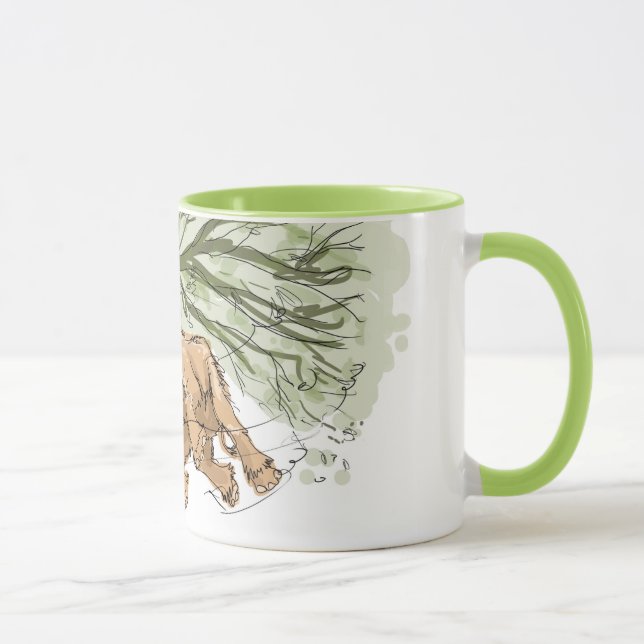 Taza Mamut lindo del bebé (Derecha)