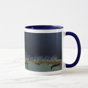 Taza Manada bonita Nightscape del Burro del burro