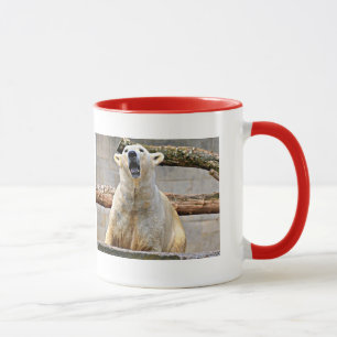 Taza Mañana del Oso Polar Rugiente
