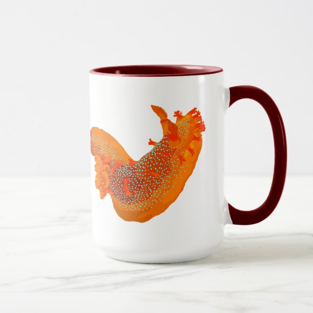 Taza manchada de la barra de Triopha (Derecha)