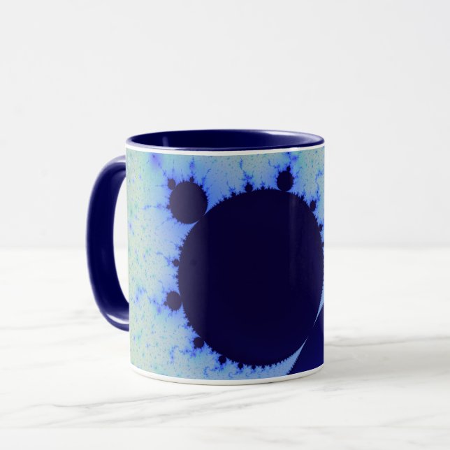 Taza manchada de Mandelbrot (Anverso izquierdo)