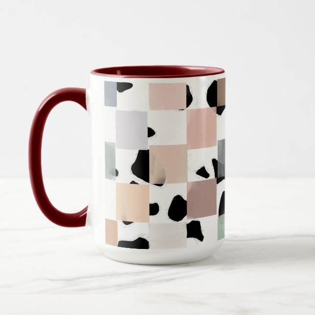 Taza manchas y cheques (Izquierda)