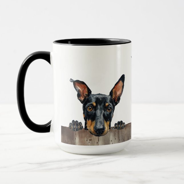 Taza Manchester Terrier Dog Mug (Izquierda)