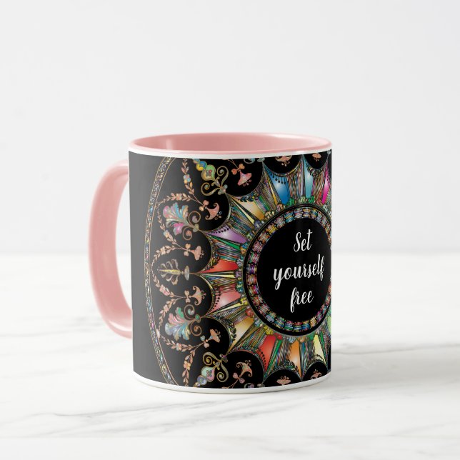Taza Mandala (Anverso izquierdo)