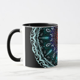 Taza Mandala coloreada