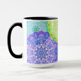 Taza Mandala coloreada