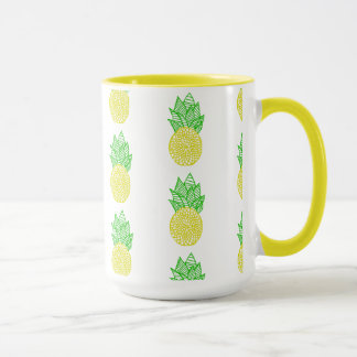 Taza Mandala de la piña
