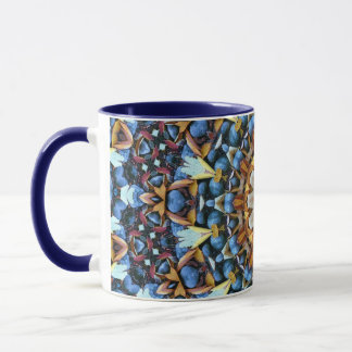 Taza Mandala geométrica