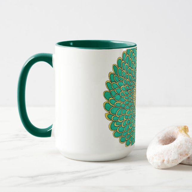 Taza Mandala Mug (Con donut)