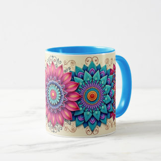 Taza Mandalá Multicolor