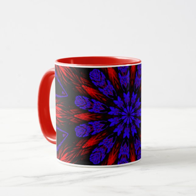 Taza Mandala Suroeste Hippie Boho Moda Bohemias (Anverso izquierdo)