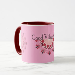 Taza Mandalas Buenas Vibraciones