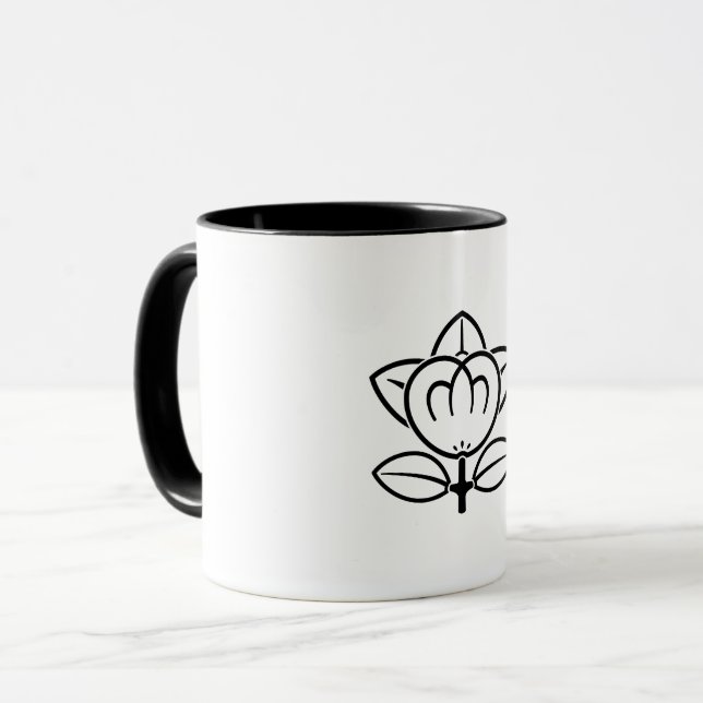 Taza Mandarina sombreada (Anverso izquierdo)