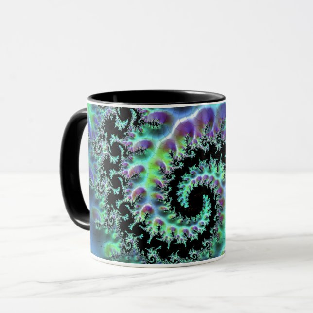 Taza Mandelbrot Discovery Mug (Anverso izquierdo)