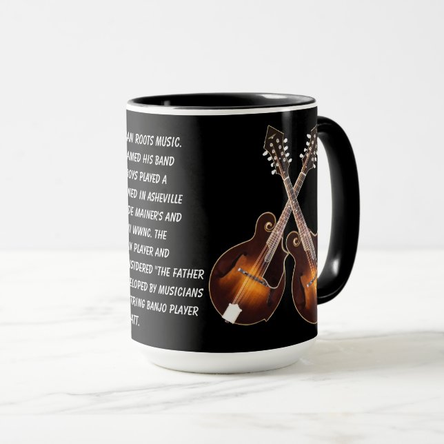 TAZA MANDOLINAS CRUZADAS (Anverso derecho)