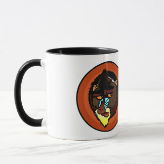 TAZA MANDRILL RINGER MUG