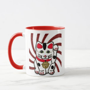 Taza maneki neko