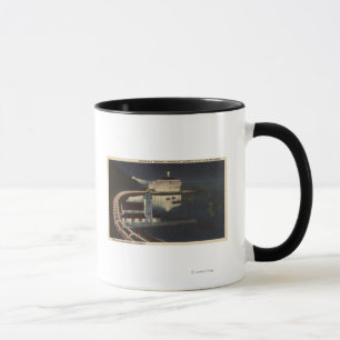 Taza Manera del casino a la ""promenade" romántica "