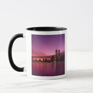 Taza Manhattan Skyline y Hudson River, Nueva York,