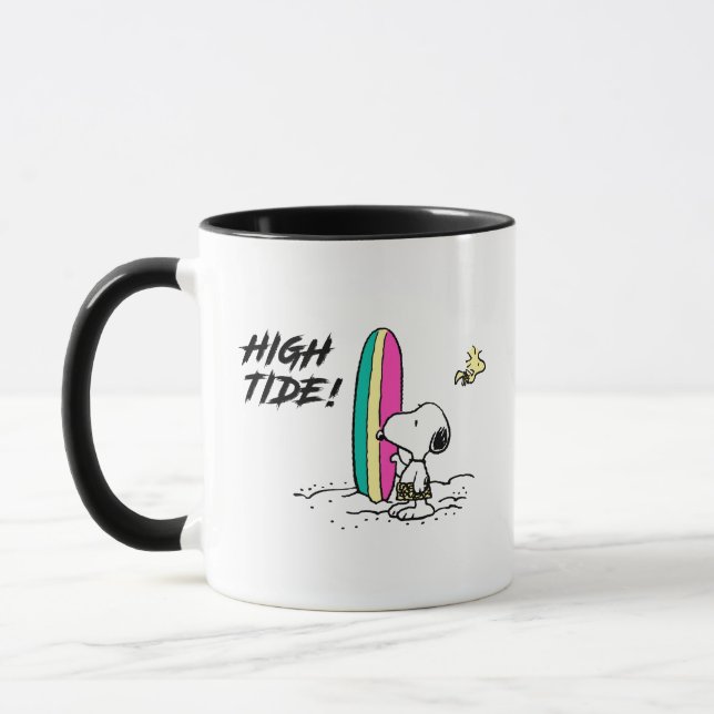 Taza Maní | Alta marea de Snoopy y Woodstock (Izquierda)