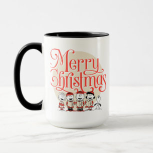 Taza Maní   Feliz Coro navideño