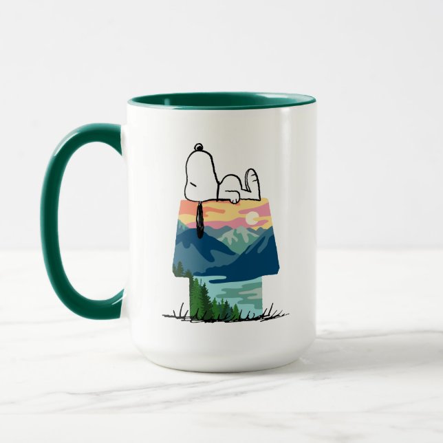 Taza Maní | Snoopy Dog House Go Wild (Izquierda)