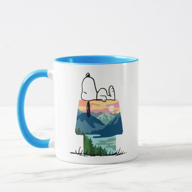 Taza Maní | Snoopy Dog House Go Wild (Izquierda)