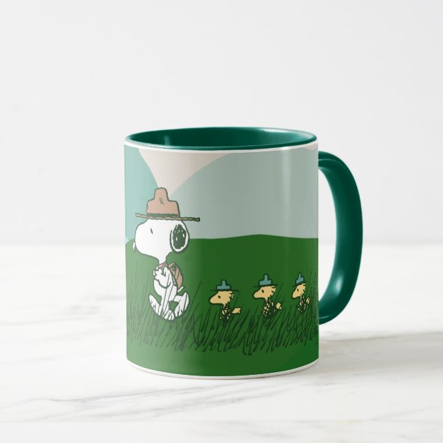Taza Maní | Snoopy Leader of the Pack (Anverso derecho)