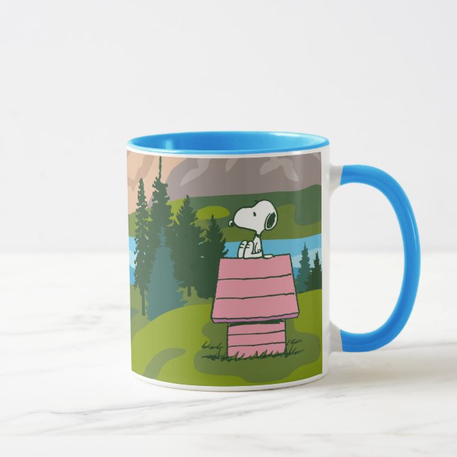 Taza Maní | Snoopy & Woodstock El Gran Exterior (Derecha)