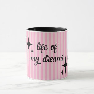 Taza Manifiesto afirmaciones positivas de Girly Mug