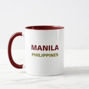 Taza Manila Filipinas Coffee Mug