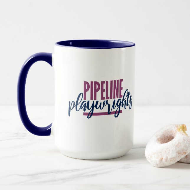 Taza Manipulación de derechos de reproducción de tuberí (Con donut)