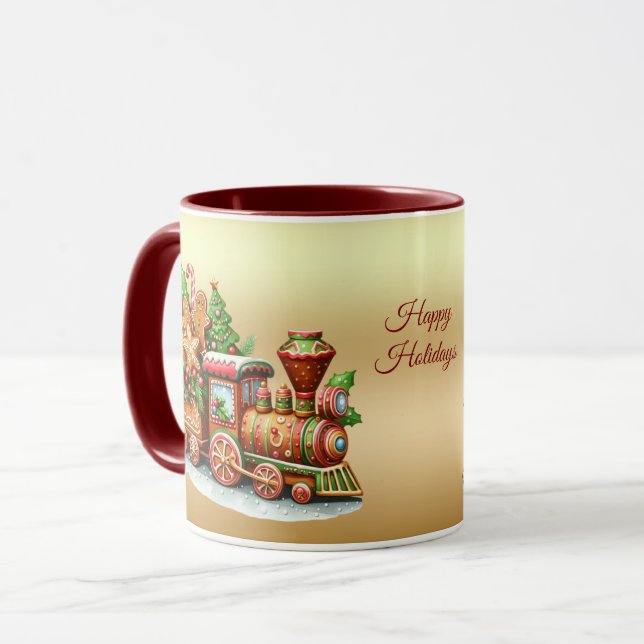 Taza Manipulación en tren de Gingerbread (Anverso izquierdo)